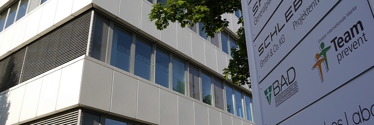 Das Gebäude des Zentrums in Rosenheim. 