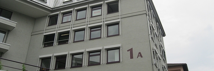 Das Gebäude des Zentrums in Pforzheim.