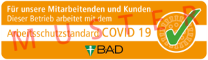 B·A·D-Siegel Gefährdungsbeurteilung COVID-19