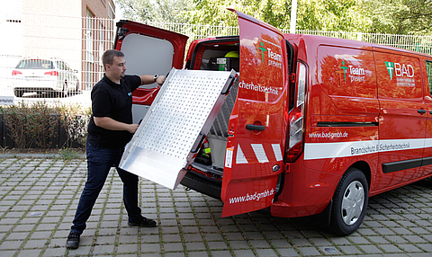 Feuertaufe für den neuen B·A·D-Firetrainer