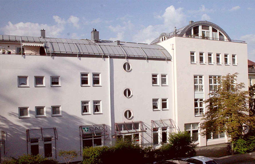 Das Gebäude des Zentrums in Bad Reichenhall. 
