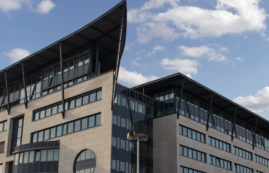 Das Gebäude des Zentrums in Hannover.