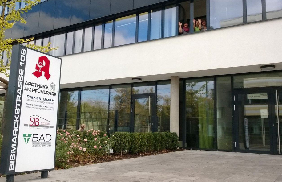 Der Eingangsbereich des Zentrums in Heilbronn.