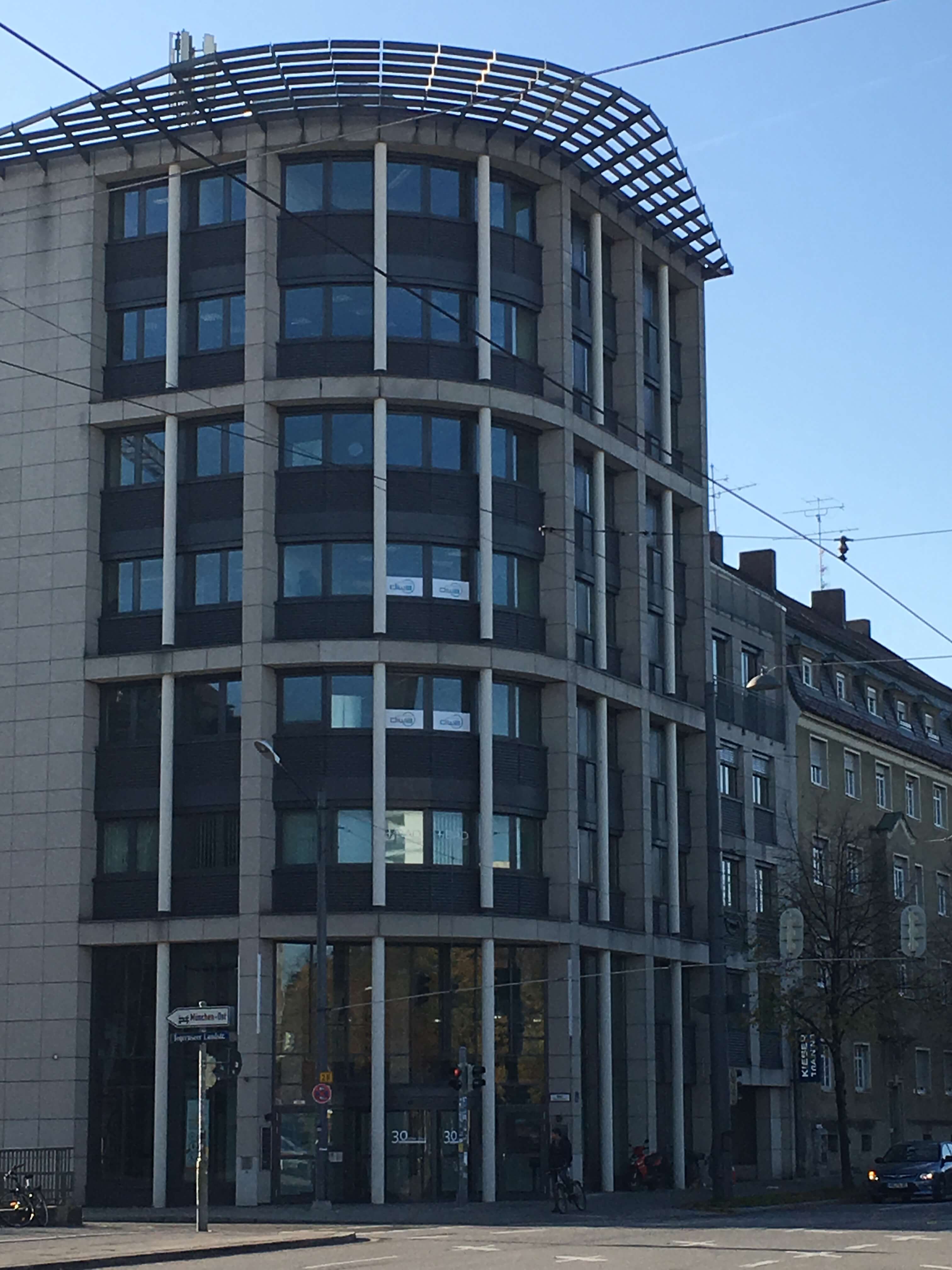 Das Gebäude des Zentrums in München Süd.