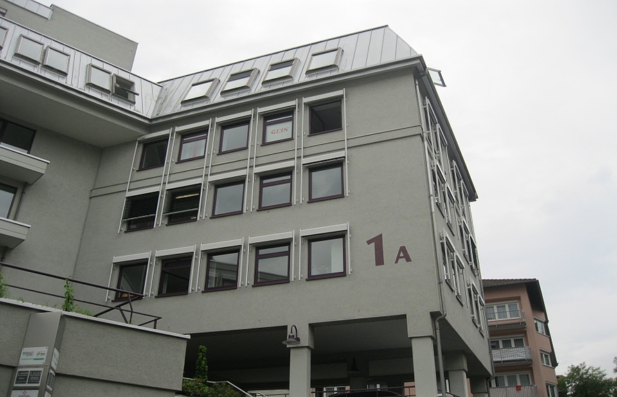 Das Gebäude des Zentrums in Pforzheim.